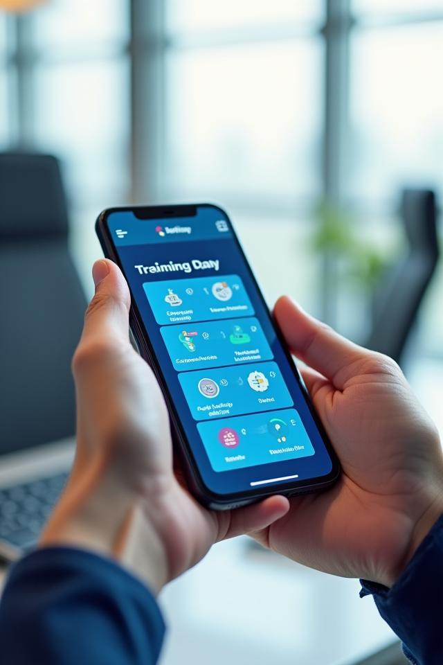Formation mobile microlearning d'entreprise